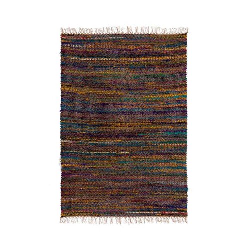 alfombra yute multicolor