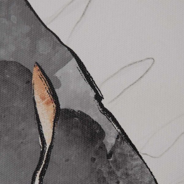 Cuadro impresón hojas lienzo de 80 x120