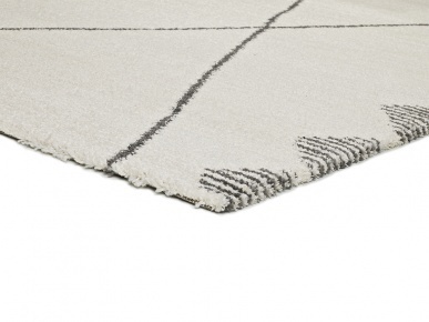 alfombra geométrica stone gris
