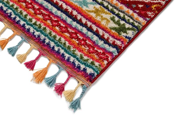 alfombra colores etnica