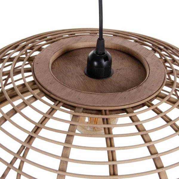 lámpara techo ratán de 60 diámetro